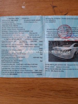 Xe Mazda 6 Premium 2.0 AT 2019