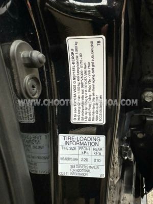 Xe Toyota Vios 1.5G 2017